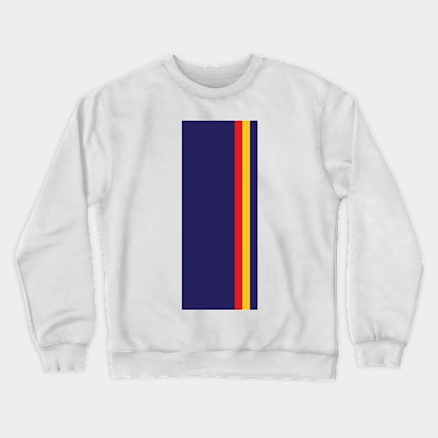 Red Bull Racing Stripes - 2022 Season Crewneck Sweatshirt by GreazyL